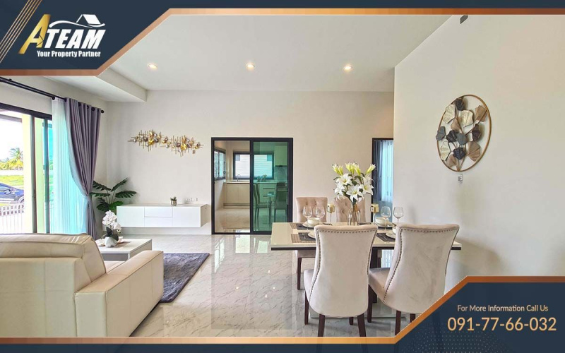 Sampraya , Cha Am, 3 Bedrooms, 3 Bathrooms, House / Villa, For Sale,1646, A-Team Real estate