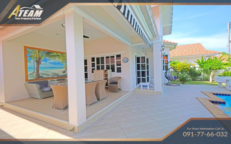 Phetchaburi, Cha Am, 3 Bedrooms, 3 Bathrooms, House / Villa, For Sale,1745, A-Team Real estate