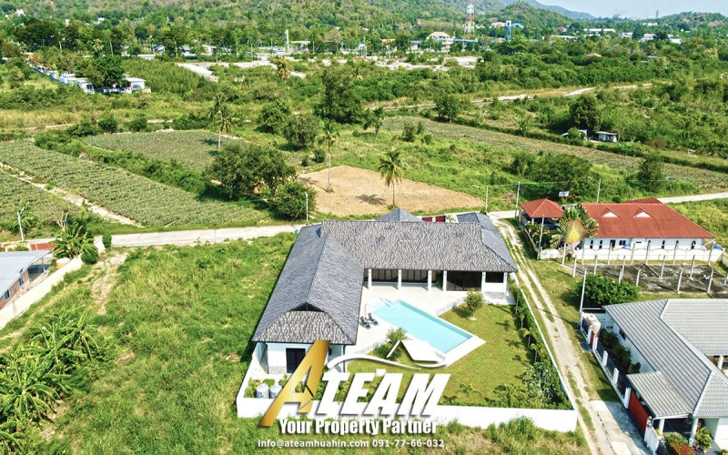 Hua Hin , Khao Tao , 6 Bedrooms, 5 Bathrooms, House / Villa, For Sale, ,1748, A-Team Real estate