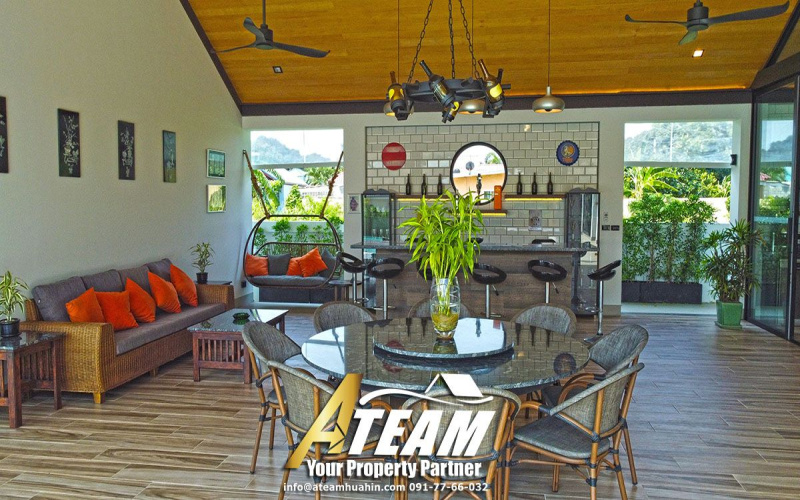 Hua Hin , Khao Tao , 6 Bedrooms, 5 Bathrooms, House / Villa, For Sale, ,1748, A-Team Real estate