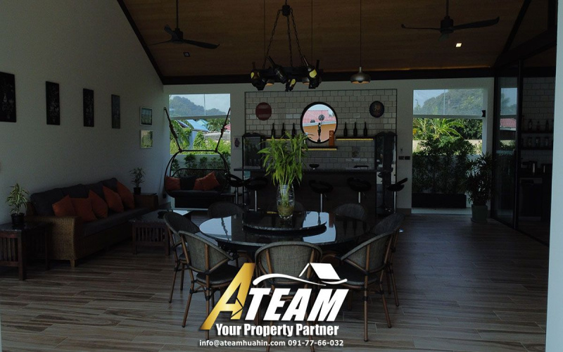 Hua Hin , Khao Tao , 6 Bedrooms, 5 Bathrooms, House / Villa, For Sale, ,1748, A-Team Real estate