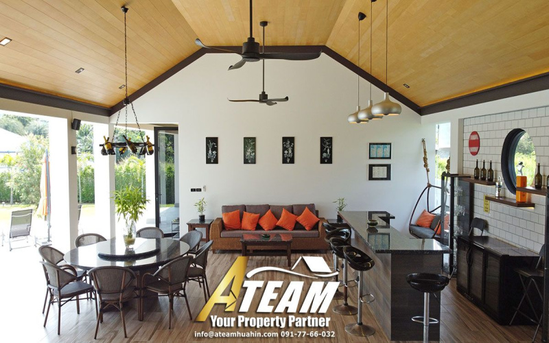 Hua Hin , Khao Tao , 6 Bedrooms, 5 Bathrooms, House / Villa, For Sale, ,1748, A-Team Real estate
