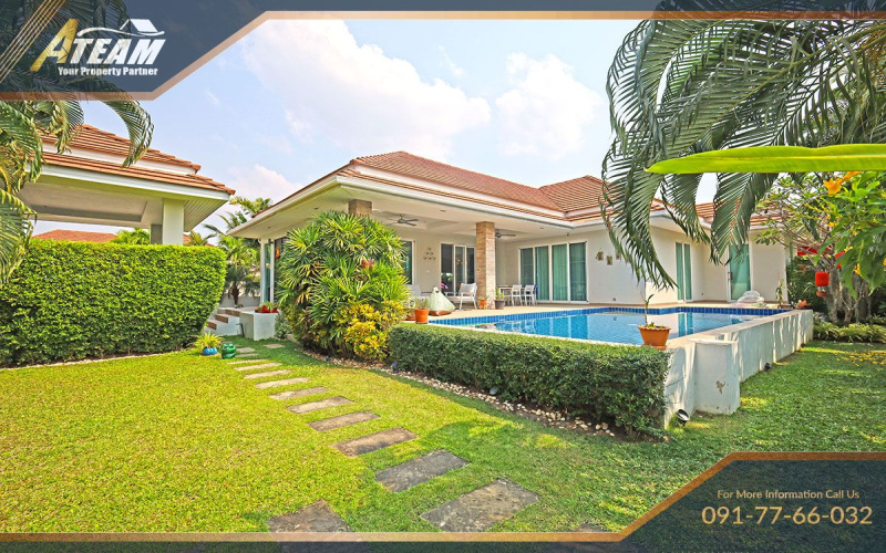 Hua Hin , Thap Thai, 3 Bedrooms, 3 Bathrooms, House / Villa, For Sale,1766, A-Team Real estate