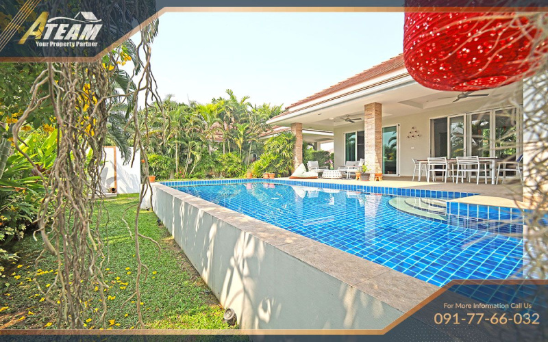 Hua Hin , Thap Thai, 3 Bedrooms, 3 Bathrooms, House / Villa, For Sale,1766, A-Team Real estate