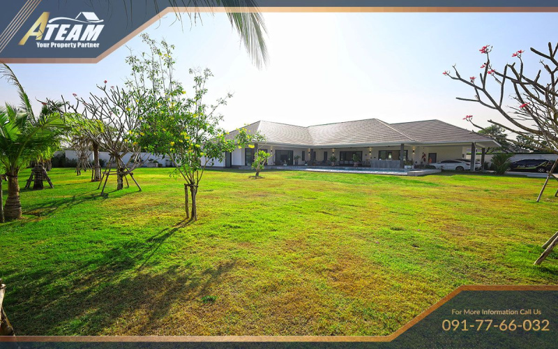 Hua Hin, Wangpong , 4 Bedrooms, 5 Bathrooms, House / Villa, For Sale, ,1771, A-Team Real estate