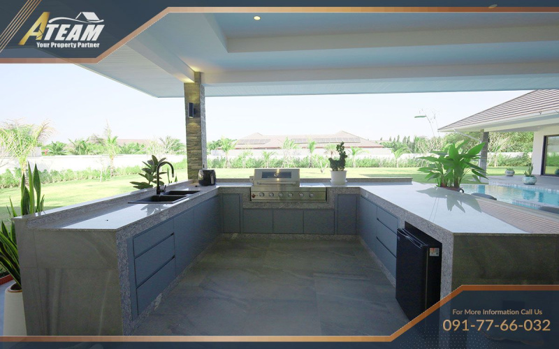 Hua Hin, Wangpong , 4 Bedrooms, 5 Bathrooms, House / Villa, For Sale, ,1771, A-Team Real estate