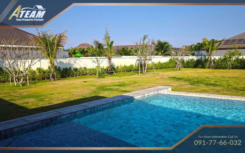 Hua Hin, Wangpong , 4 Bedrooms, 5 Bathrooms, House / Villa, For Sale, ,1771, A-Team Real estate