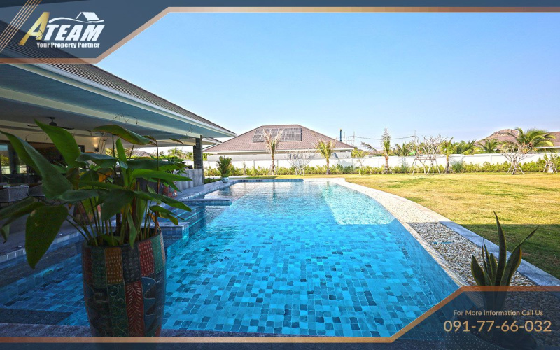 Hua Hin, Wangpong , 4 Bedrooms, 5 Bathrooms, House / Villa, For Sale, ,1771, A-Team Real estate