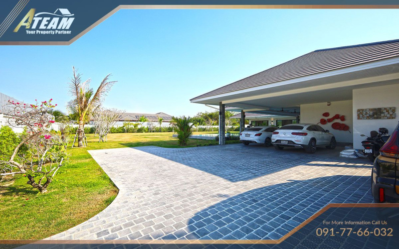 Hua Hin, Wangpong , 4 Bedrooms, 5 Bathrooms, House / Villa, For Sale, ,1771, A-Team Real estate