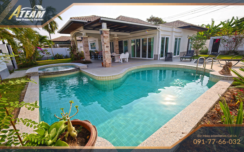 Hua Hin, Hin Lek Fai , 3 Bedrooms, 2 Bathrooms, House / Villa, For Sale, ,1787, A-Team Real estate