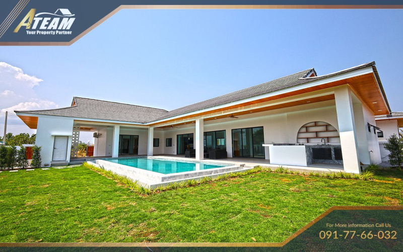 Hua Hin, Thap Thai , 4 Bedrooms, 3 Bathrooms, House / Villa, For Sale, ,1800, A-Team Real estate