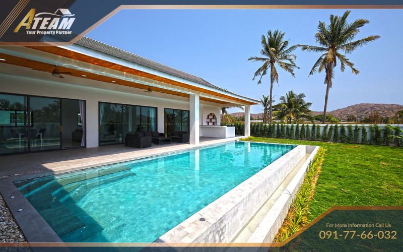 Hua Hin, Thap Thai , 4 Bedrooms, 3 Bathrooms, House / Villa, For Sale, ,1800, A-Team Real estate
