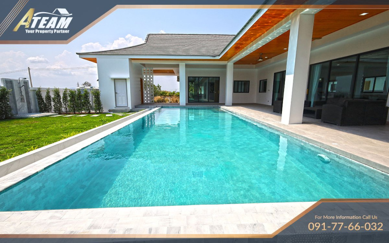 Hua Hin, Thap Thai , 4 Bedrooms, 3 Bathrooms, House / Villa, For Sale, ,1800, A-Team Real estate
