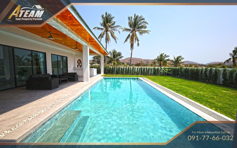 Hua Hin, Thap Thai , 4 Bedrooms, 3 Bathrooms, House / Villa, For Sale, ,1800, A-Team Real estate