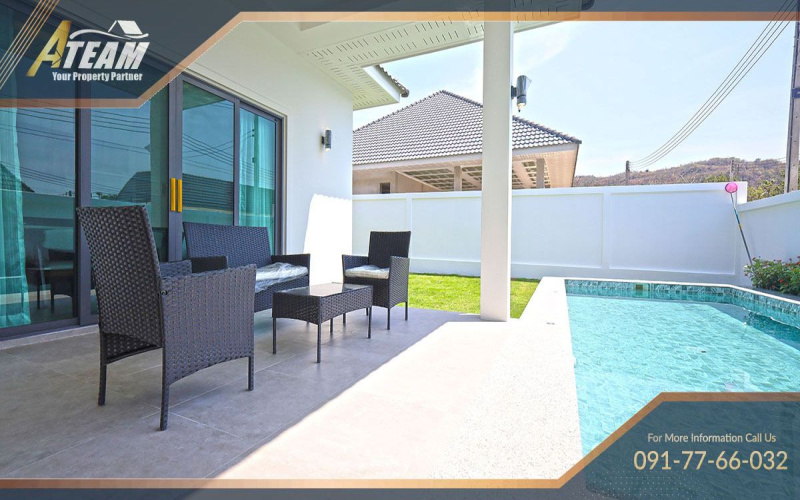 Hua Hin, Hin Lek Fai 77110, 3 Bedrooms, 3 Bathrooms, House / Villa, For Sale,1803, A-Team Real estate