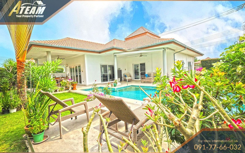 Hua Hin, Thap Thai, 3 Bedrooms, 2 Bathrooms, House / Villa, For Sale,0,1807, A-Team Real estate