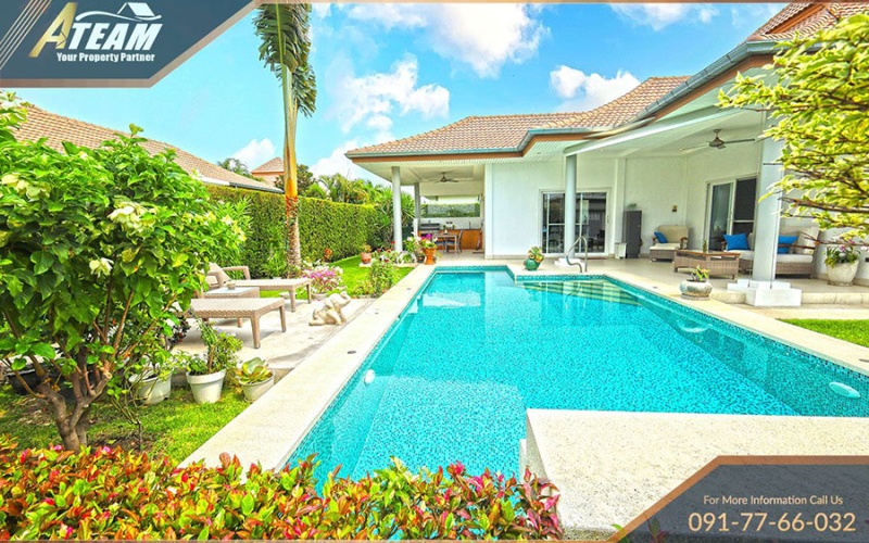 Hua Hin, Thap Thai, 3 Bedrooms, 2 Bathrooms, House / Villa, For Sale,0,1807, A-Team Real estate