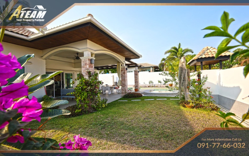 Hua Hin, Hin Lek Fai, 3 Bedrooms, 2 Bathrooms, House / Villa, For Rent,0,1808, A-Team Real estate