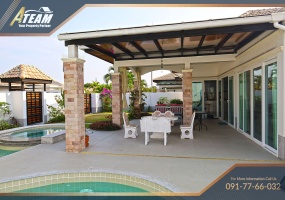 Hua Hin, Hin Lek Fai, 3 Bedrooms, 2 Bathrooms, House / Villa, For Rent,0,1808, A-Team Real estate
