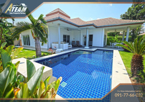 Hua Hin, Thap Thai, 3 Bedrooms, 3 Bathrooms, House / Villa, For Rent,1809, A-Team Real estate