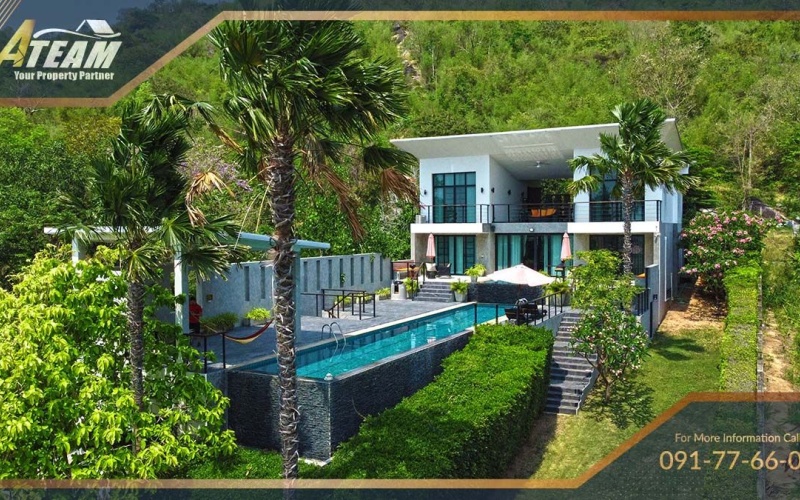 Hua Hin, Khao Tao, 3 Bedrooms, 4 Bathrooms, House / Villa, For Rent,0,1811, A-Team Real estate