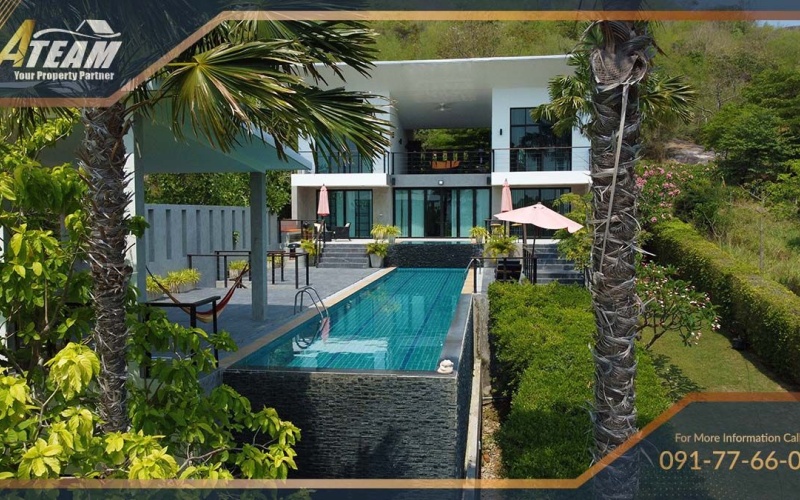 Hua Hin, Khao Tao, 3 Bedrooms, 4 Bathrooms, House / Villa, For Rent,0,1811, A-Team Real estate