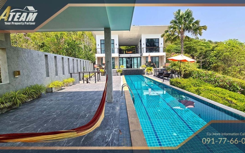 Hua Hin, Khao Tao, 3 Bedrooms, 4 Bathrooms, House / Villa, For Rent,0,1811, A-Team Real estate