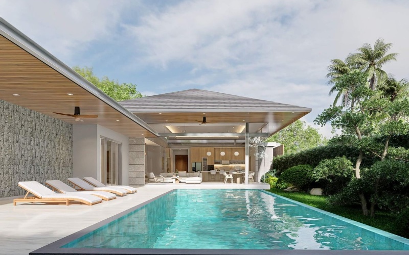 Hua Hin, Thap Thai , 3 Bedrooms, 3 Bathrooms, House / Villa, For Sale, ,1071, A-Team Real estate