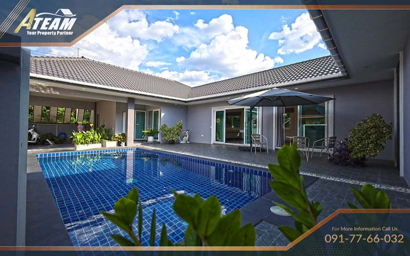 Hua Hin, Sormorpong , 3 Bedrooms, 3 Bathrooms, House / Villa, For Sale, ,1839, A-Team Real estate