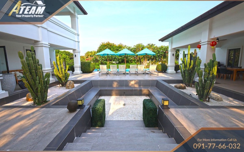 Hua Hin luxury villa, BelVida Estates, pool villa for sale, Hua Hin real estate, 5-bedroom villa Hua Hin, tropical villa Thailand, Blue Lotus Hua Hin, luxury property Hua Hin, investment property Thailand, BelVida Estates amenities