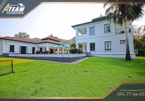 Hua Hin luxury villa, BelVida Estates, pool villa for sale, Hua Hin real estate, 5-bedroom villa Hua Hin, tropical villa Thailand, Blue Lotus Hua Hin, luxury property Hua Hin, investment property Thailand, BelVida Estates amenities