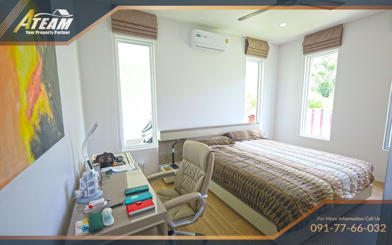 villa for sale Hua Hin, Thap Tai property, mountain view villa Thailand, Hua Hin real estate, pool villa Hua Hin, modern villa for sale, Hua Hin house with jacuzzi, corner plot villa, Thai property 2024