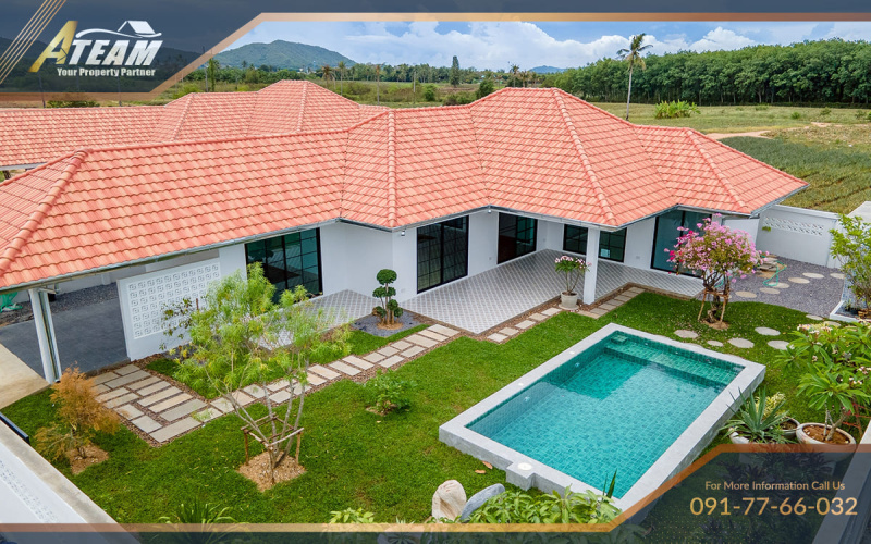 Hua Hin, Khao Tao , 3 Bedrooms, 2 Bathrooms, House / Villa, For Sale, ,1876, A-Team Real estate