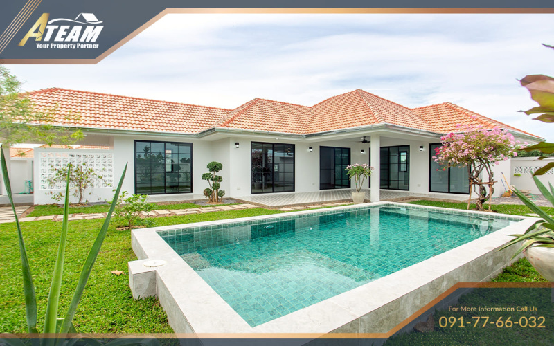 Hua Hin, Khao Tao , 3 Bedrooms, 2 Bathrooms, House / Villa, For Sale, ,1876, A-Team Real estate