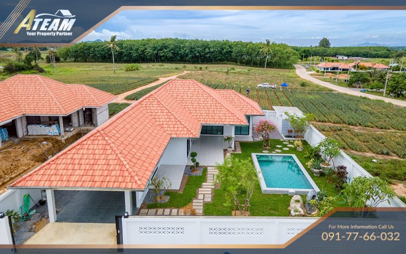 Hua Hin, Khao Tao , 3 Bedrooms, 2 Bathrooms, House / Villa, For Sale, ,1876, A-Team Real estate