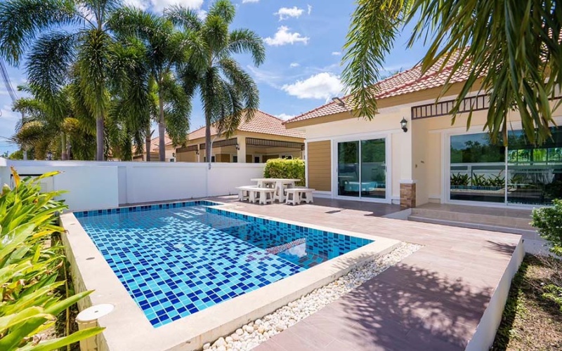 Hua Hin villa for sale, pool villa Hin Lek Fai, 2 bedroom villa Hua Hin, Hua Hin property, Hua Hin real estate, private pool villa, house for sale Hua Hin, freehold villa Thailand, no common fee house, budget villa Hua Hin


