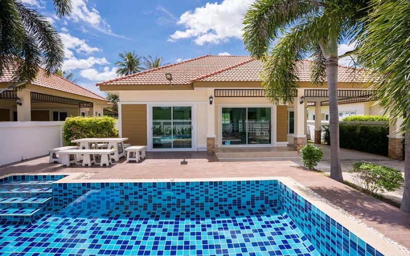 Hua Hin villa for sale, pool villa Hin Lek Fai, 2 bedroom villa Hua Hin, Hua Hin property, Hua Hin real estate, private pool villa, house for sale Hua Hin, freehold villa Thailand, no common fee house, budget villa Hua Hin


