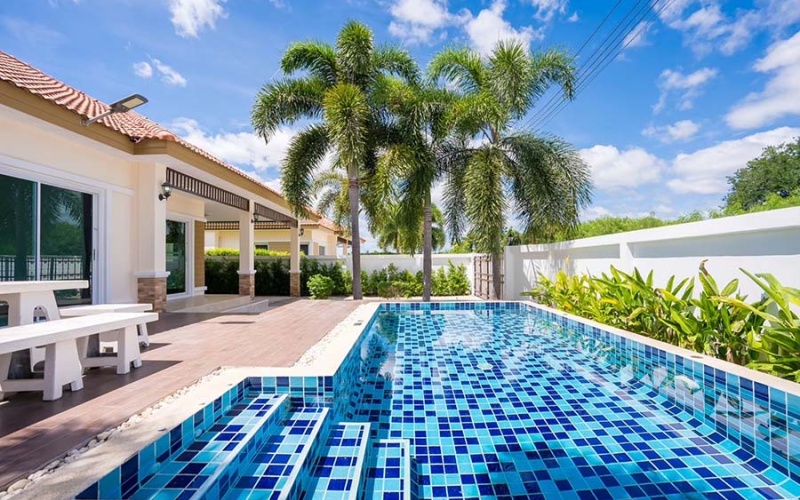 Hua Hin villa for sale, pool villa Hin Lek Fai, 2 bedroom villa Hua Hin, Hua Hin property, Hua Hin real estate, private pool villa, house for sale Hua Hin, freehold villa Thailand, no common fee house, budget villa Hua Hin


