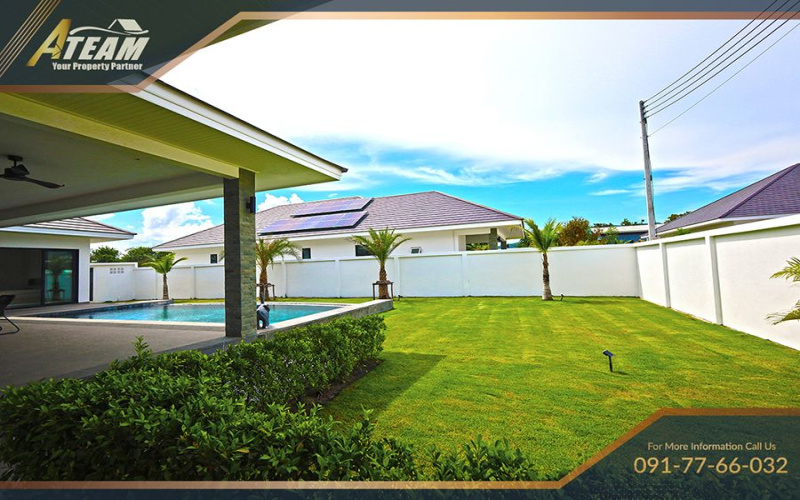 Hua Hin, Hin Lek Fai, 3 Bedrooms, 3 Bathrooms, House / Villa, For Rent,1887, A-Team Real estate