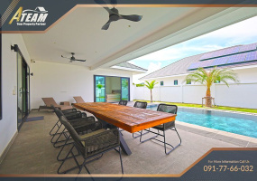 Hua Hin, Hin Lek Fai, 3 Bedrooms, 3 Bathrooms, House / Villa, For Rent,1887, A-Team Real estate