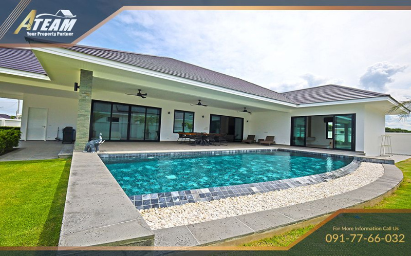 Hua Hin, Hin Lek Fai, 3 Bedrooms, 3 Bathrooms, House / Villa, For Rent,1887, A-Team Real estate
