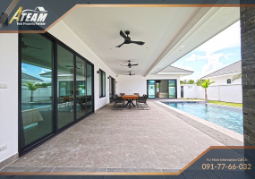 Hua Hin, Hin Lek Fai, 3 Bedrooms, 3 Bathrooms, House / Villa, For Rent,1887, A-Team Real estate
