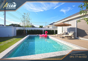 Lavalle Hua Hin villa, Soi 70 house for sale, Hua Hin property, 3-bedroom pool villa, Hua Hin real estate, villa with pool Hua Hin, ready to move in villa