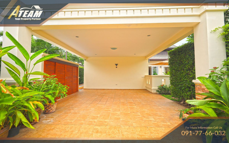 Hua Hin pool villa, Bor Fai property, house for sale Hua Hin, Nice Breeze 6, freehold villa Thailand, 3-bedroom villa Hua Hin, Hua Hin real estate, tropical villa Thailand, fully furnished villa Hua Hin, ATEAM Property Group