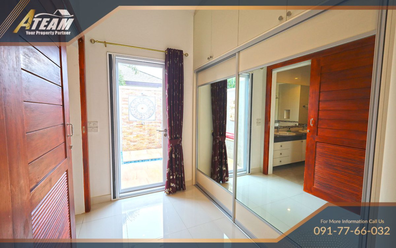 Hua Hin pool villa, Bor Fai property, house for sale Hua Hin, Nice Breeze 6, freehold villa Thailand, 3-bedroom villa Hua Hin, Hua Hin real estate, tropical villa Thailand, fully furnished villa Hua Hin, ATEAM Property Group