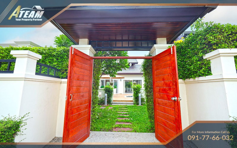 Hua Hin pool villa, Bor Fai property, house for sale Hua Hin, Nice Breeze 6, freehold villa Thailand, 3-bedroom villa Hua Hin, Hua Hin real estate, tropical villa Thailand, fully furnished villa Hua Hin, ATEAM Property Group