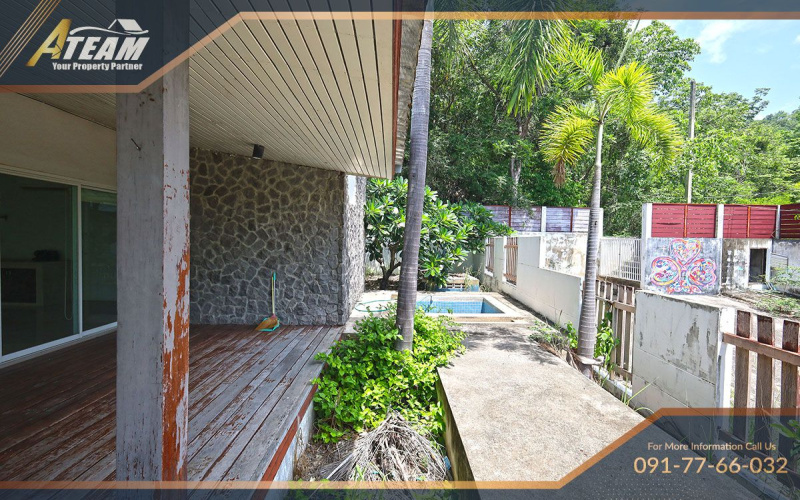 Hua Hin house for sale, Highland Seaview Village, sea view home Hua Hin, rooftop house Thailand, renovate house Hua Hin, affordable villa Hua Hin, Hua Hin real estate, mountain view house, Hua Hin renovation opportunity, property near Hua Hin beach