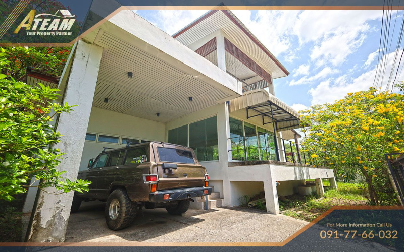 Hua Hin house for sale, Highland Seaview Village, sea view home Hua Hin, rooftop house Thailand, renovate house Hua Hin, affordable villa Hua Hin, Hua Hin real estate, mountain view house, Hua Hin renovation opportunity, property near Hua Hin beach