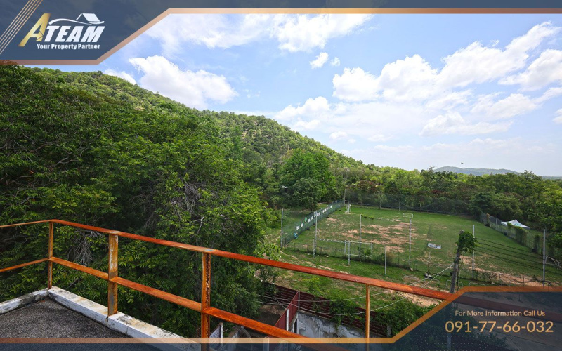 Hua Hin house for sale, Highland Seaview Village, sea view home Hua Hin, rooftop house Thailand, renovate house Hua Hin, affordable villa Hua Hin, Hua Hin real estate, mountain view house, Hua Hin renovation opportunity, property near Hua Hin beach