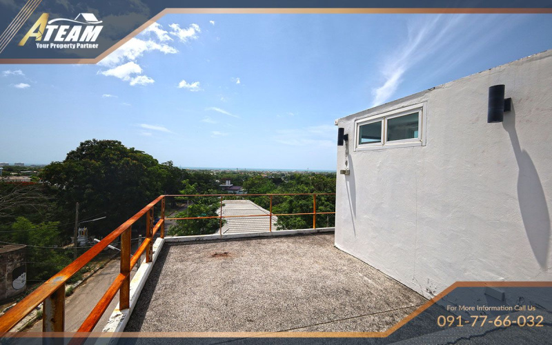 Hua Hin house for sale, Highland Seaview Village, sea view home Hua Hin, rooftop house Thailand, renovate house Hua Hin, affordable villa Hua Hin, Hua Hin real estate, mountain view house, Hua Hin renovation opportunity, property near Hua Hin beach